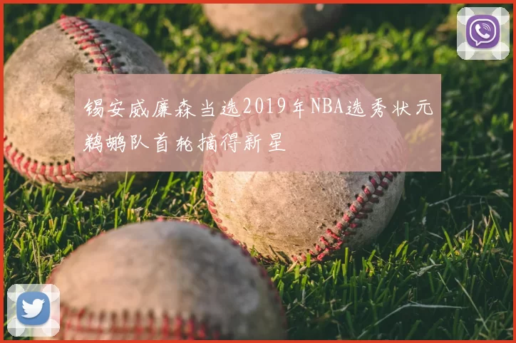 锡安威廉森当选2019年NBA选秀状元鹈鹕队首轮摘得新星