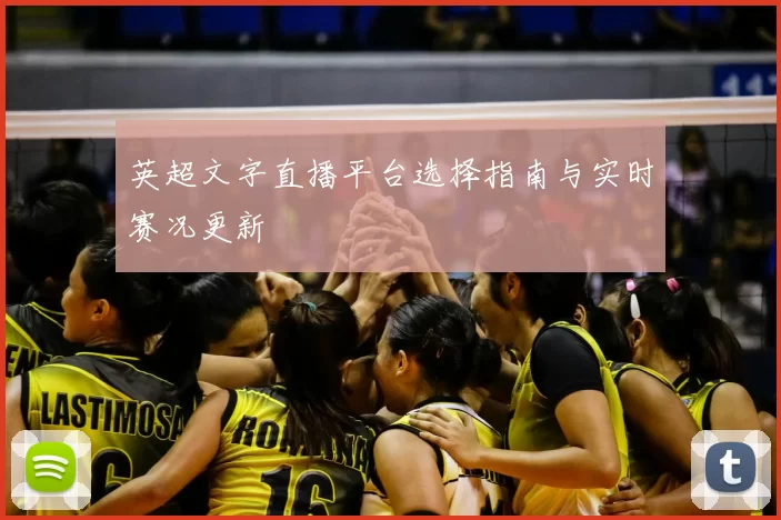 英超文字直播平台选择指南与实时赛况更新